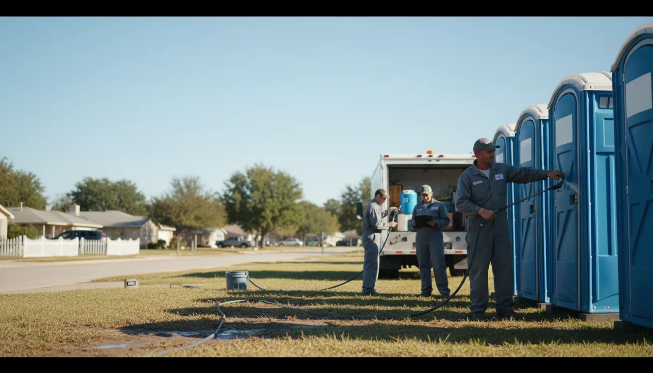 Long-Term Portable Toilet Rental in Concepcion, TX near me